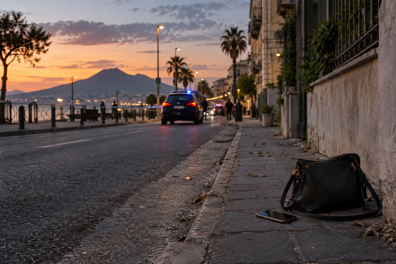 Carabiniere fuori servizio blocca un uomo: donna con il volto insanguinato a Castellammare di Stabia