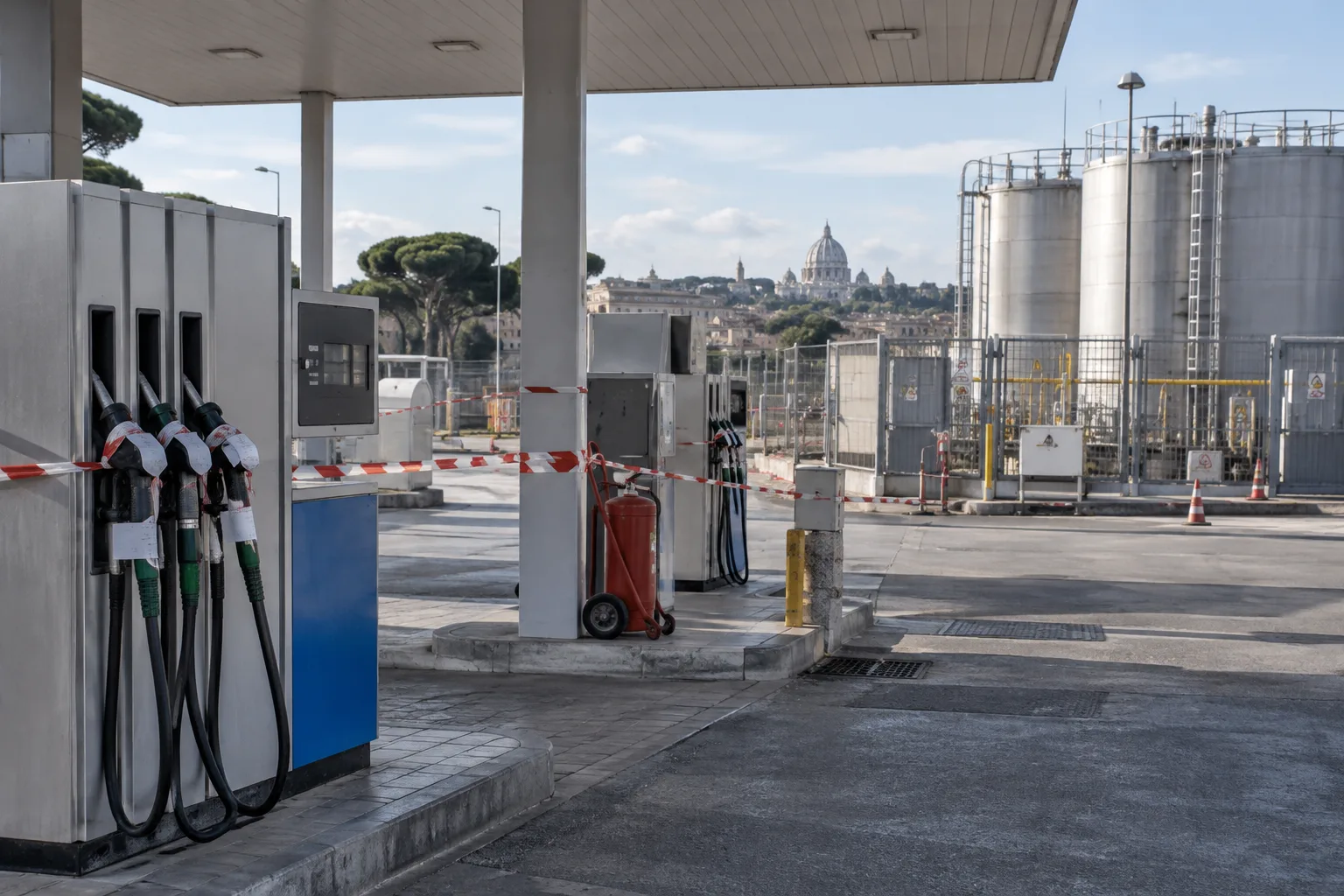 Controlli a Roma: sequestrati oltre 26mila litri di gasolio non conforme, sigilli a cisterne e pompe