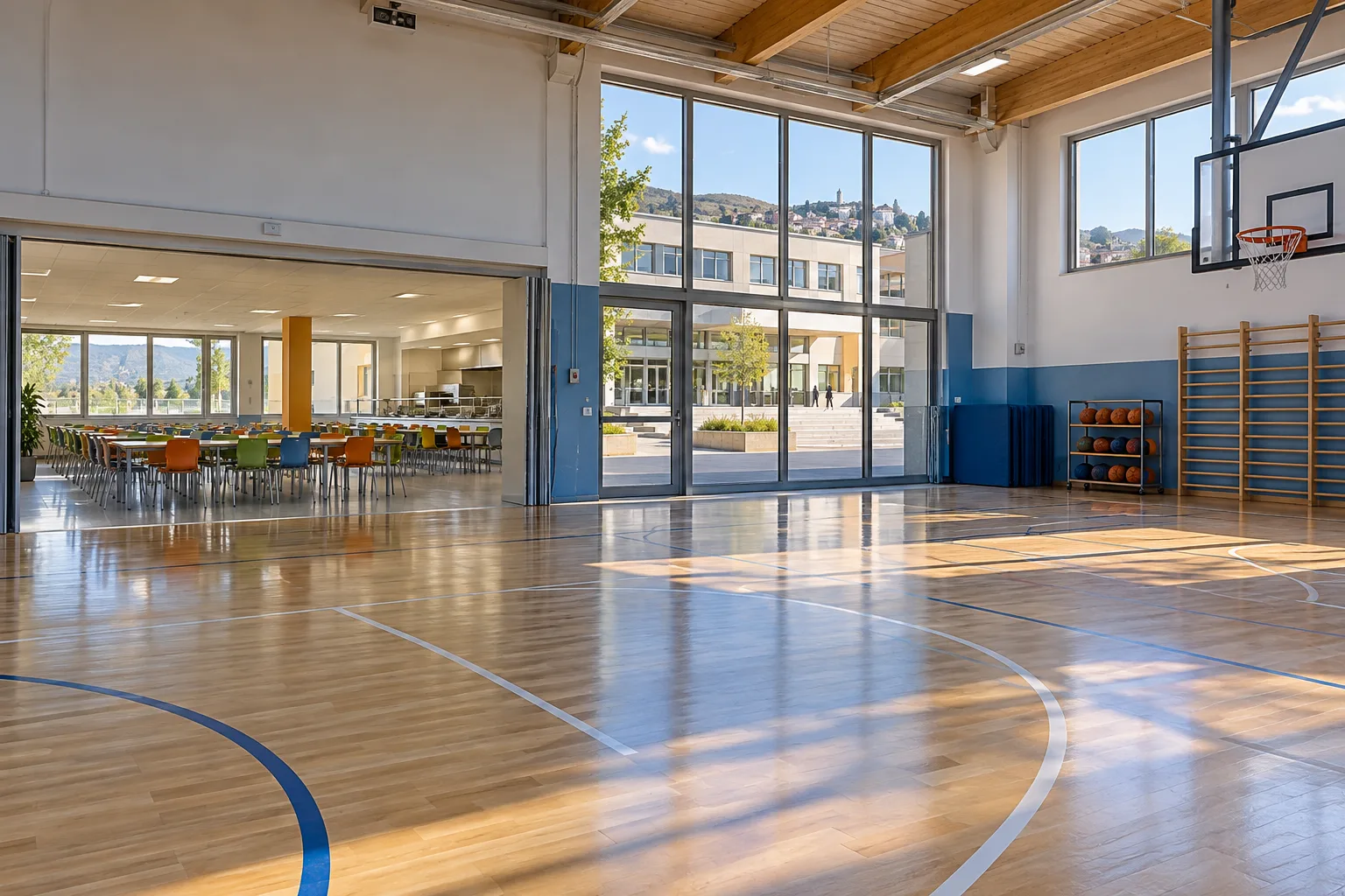 San Leucio del Sannio, l’Istituto 'Luigi Settembrini' si rinnova: nuova palestra e mensa attivate
