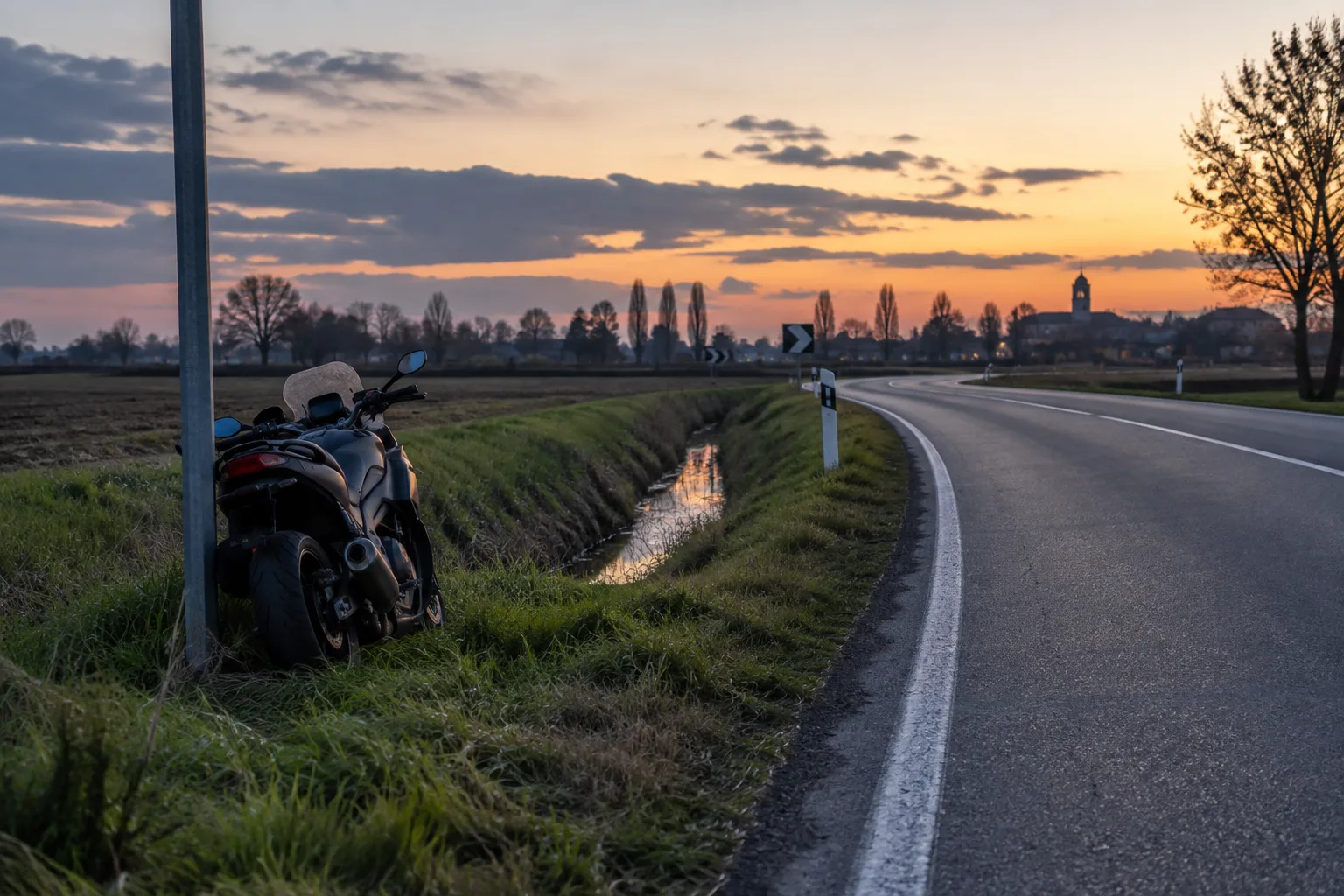Muore motociclista di 48 anni in un incidente sulla Statale 62 a Roverbella