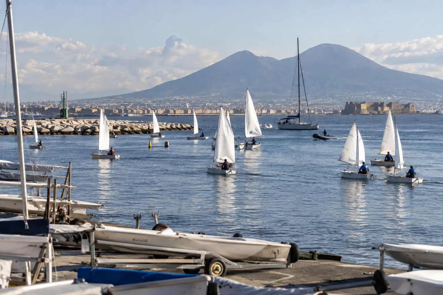 Effetto America's Cup a Napoli: 1.294 nuovi tesserati alla Federazione Italiana Vela in una settimana