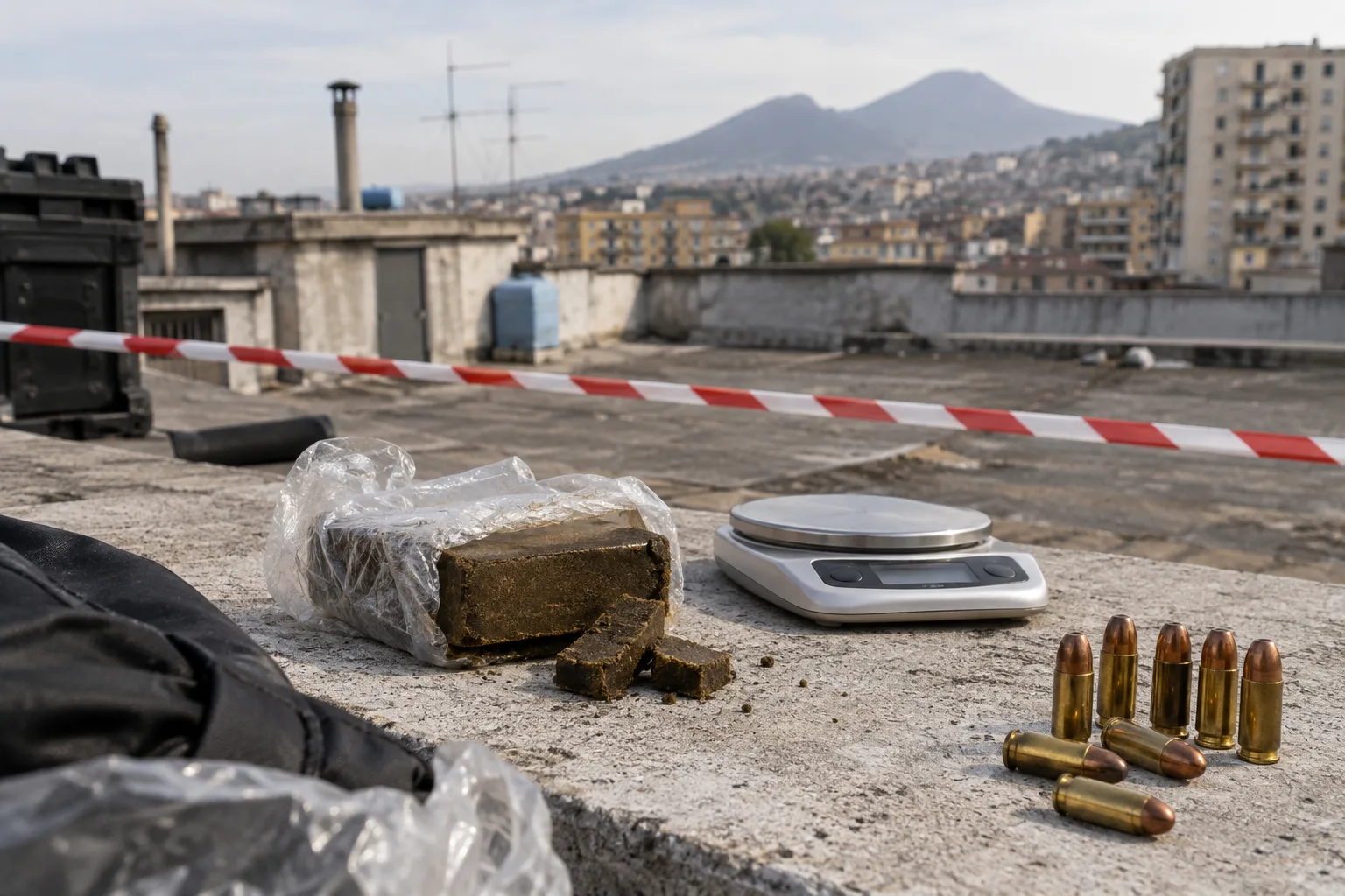 Operazione dei carabinieri a Napoli: due conviventi arrestati per detenzione di hashish