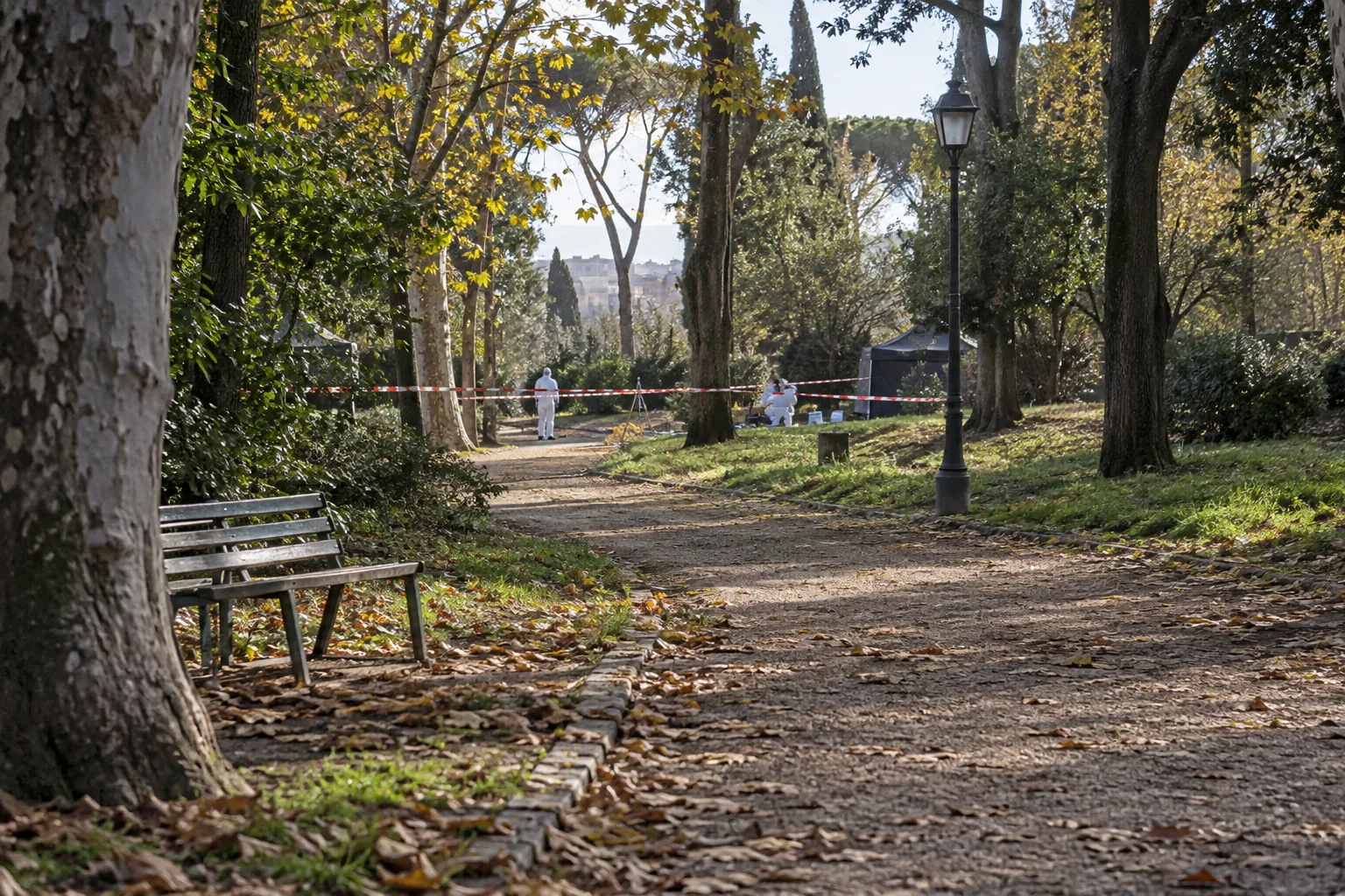 Cadavere rinvenuto nel Parco Montagna a Roma: la polizia effettua rilievi