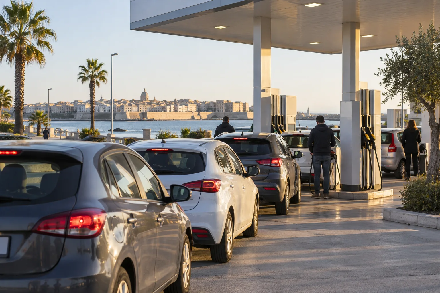 A Siracusa code ai distributori dopo il price cap di Eni-Enilive