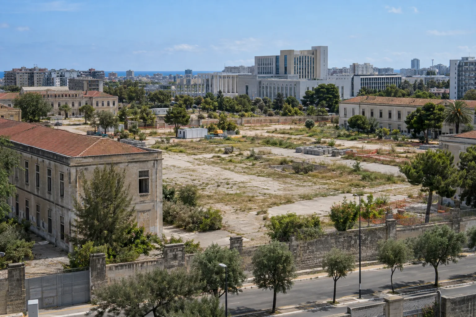Parco della Giustizia: siglato il contratto per il cantiere nelle ex Casermette di Carrassi