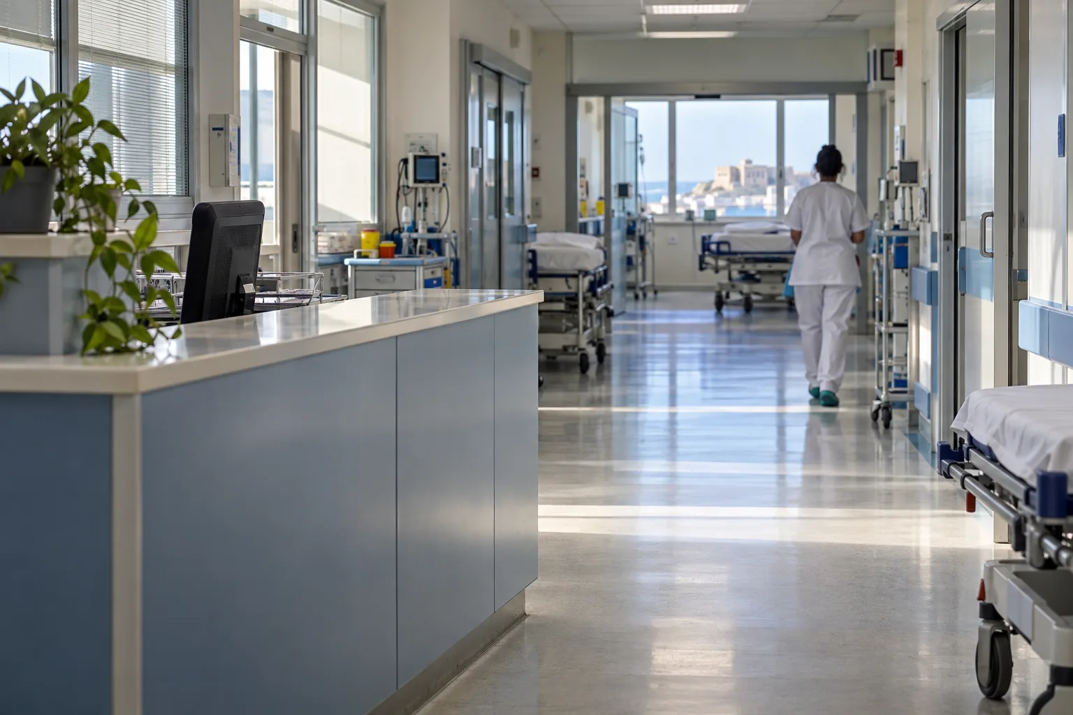 Siracusa, Iraci visita il Pronto Soccorso dell’Umberto I dopo l’aggressione a un infermiere