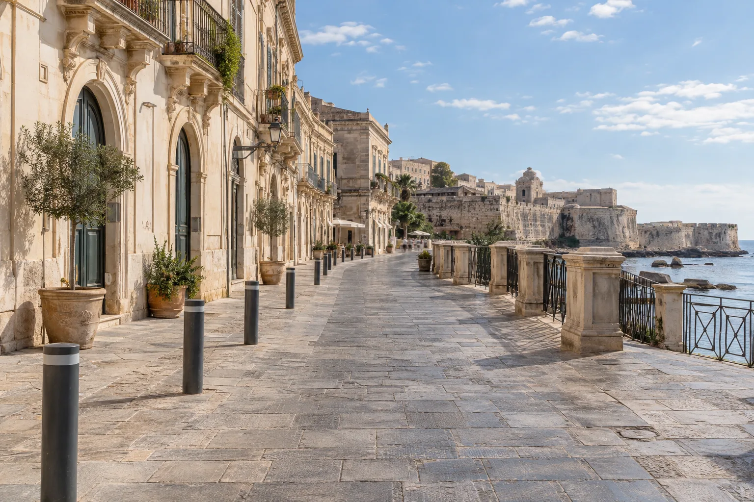 Ortigia: il Comune istituisce otto nuove aree pedonali