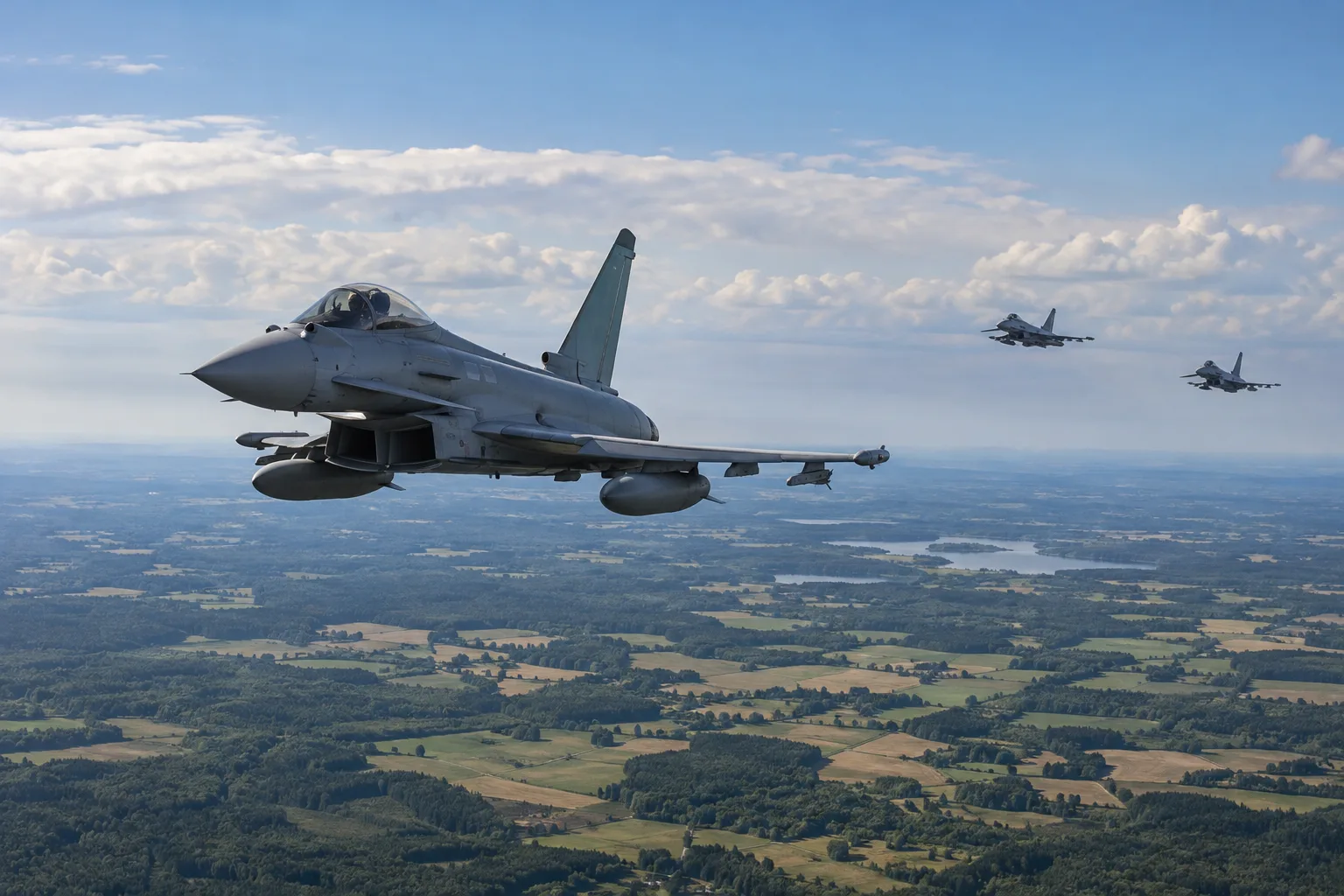 L'Italia guida la missione NATO di difesa aerea nei cieli baltici