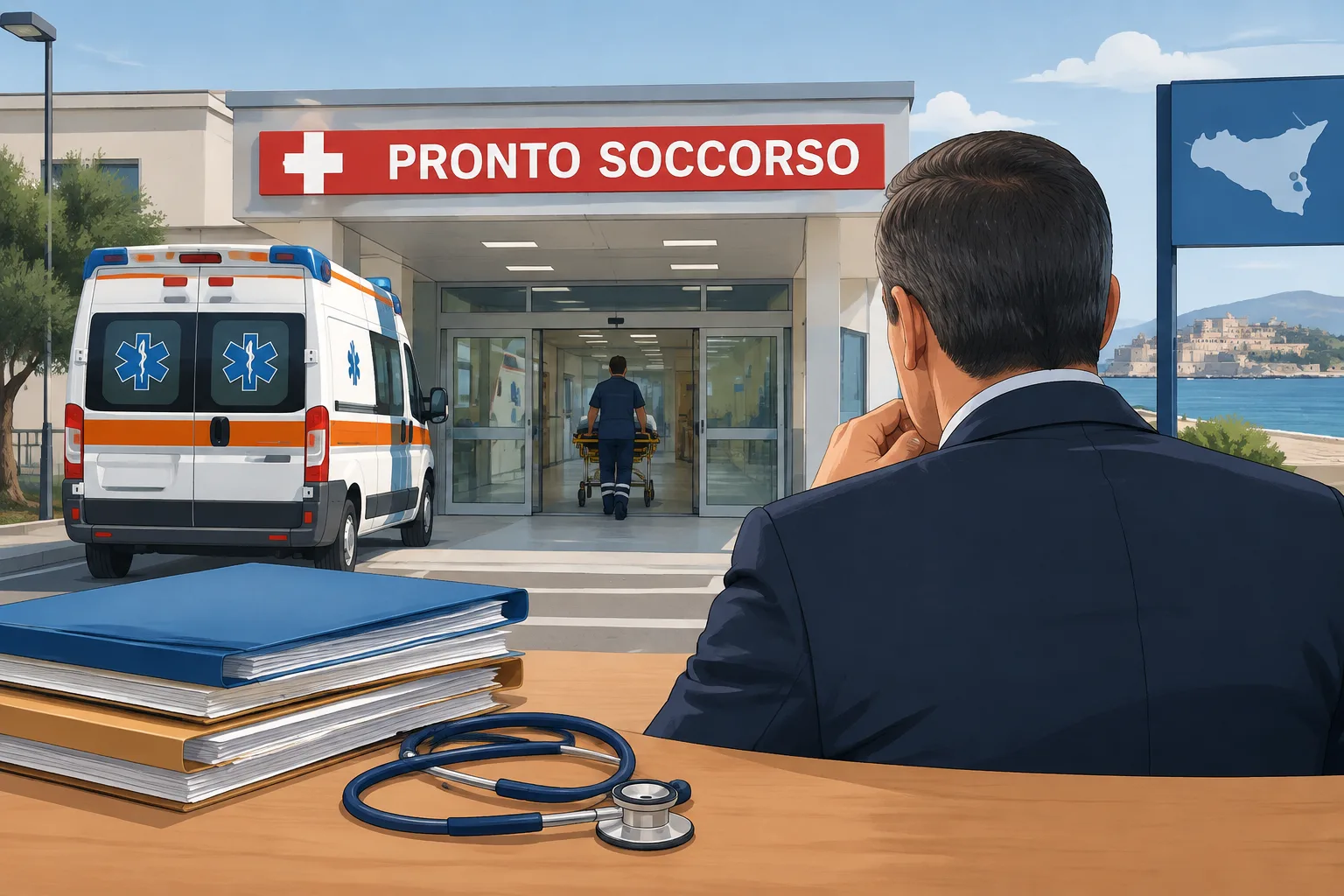 Accessi al pronto soccorso dalla Rsa di Lentini: Auteri chiede verifiche e contesta la gestione delle cartelle cliniche