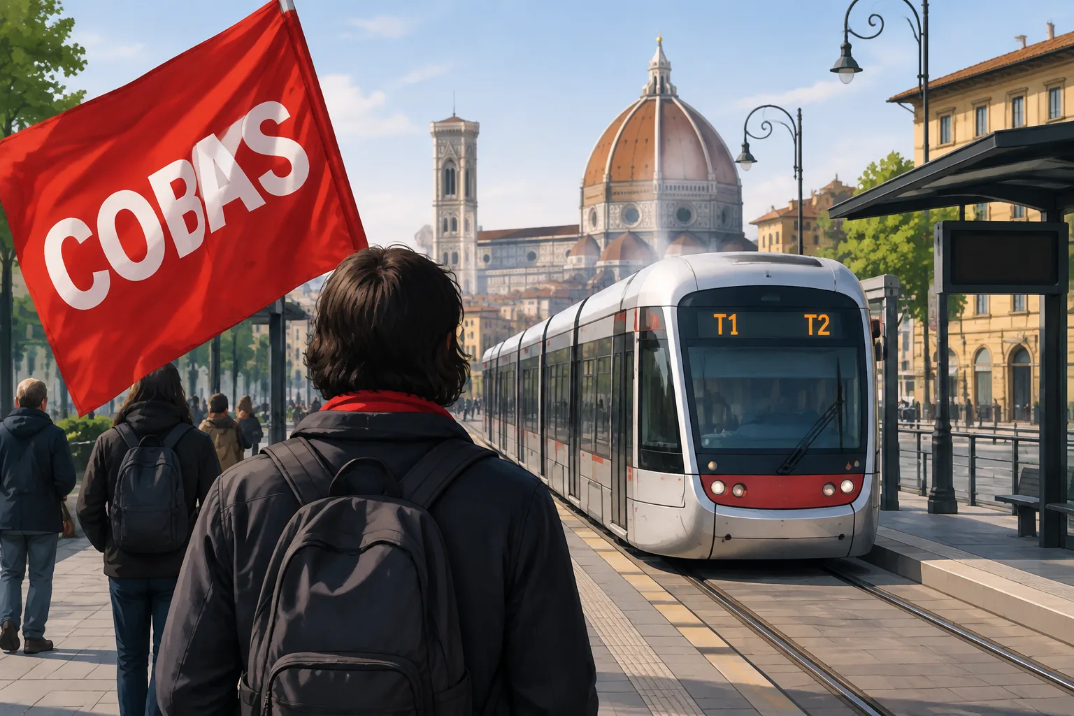 Sciopero COBAS il 10 ottobre: possibili disagi sulle linee T1 e T2 della tramvia
