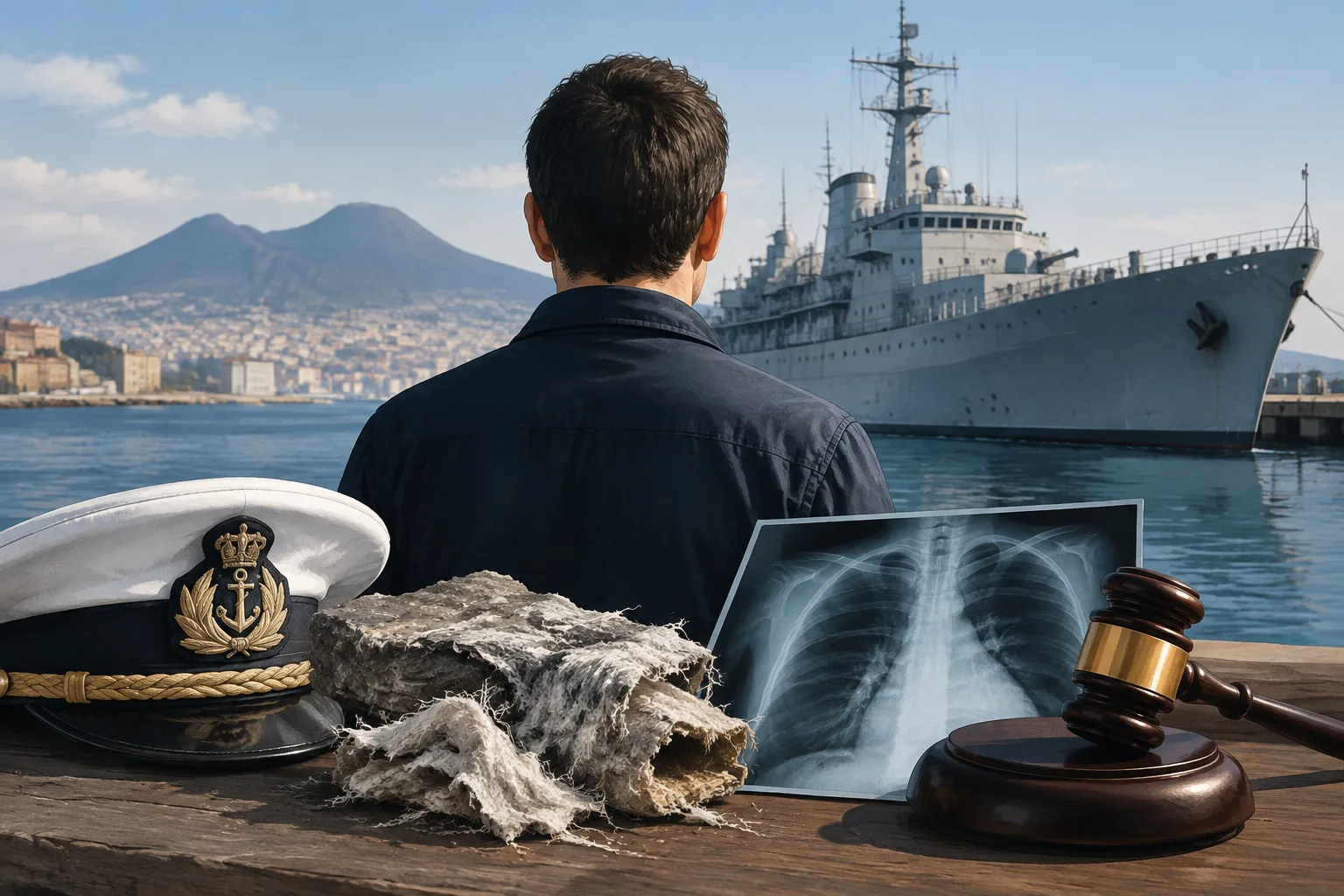 Amianto sulle navi: il Ministero della Difesa condannato a risarcire il figlio di un ex marinaio napoletano