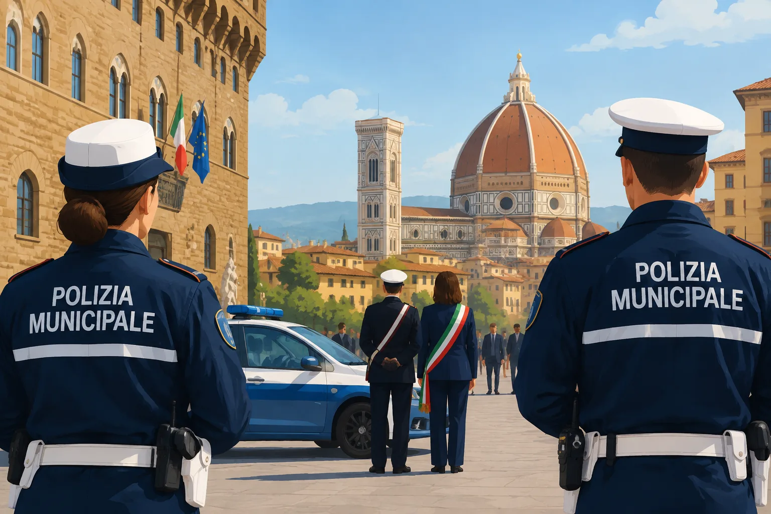 Firenze mira a mille vigili: 863 in servizio, 250 assunti negli ultimi due anni e mezzo
