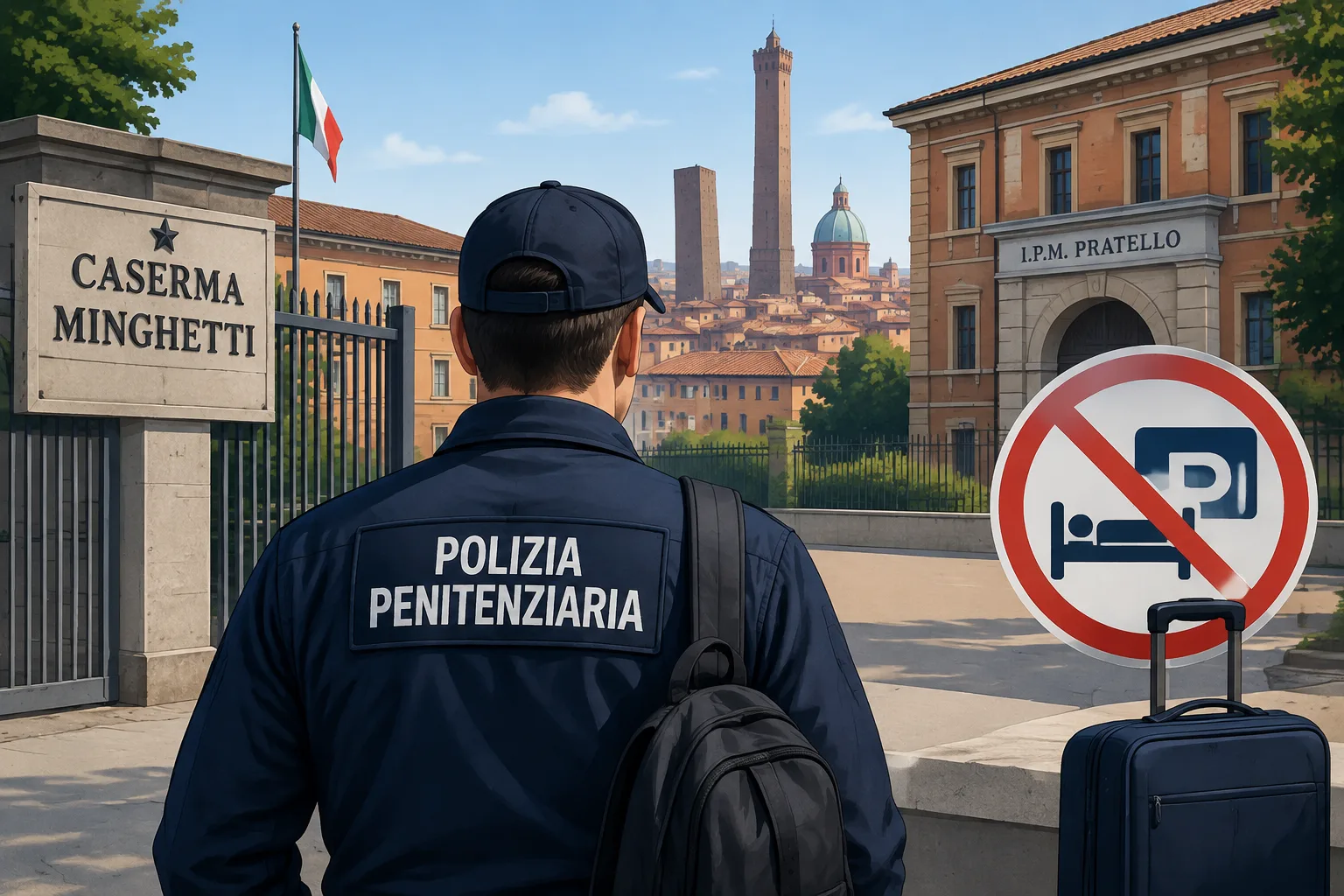 Osapp segnala emergenza alloggi per il personale del Pratello: stop all'uso della Caserma Minghetti dal 1° novembre