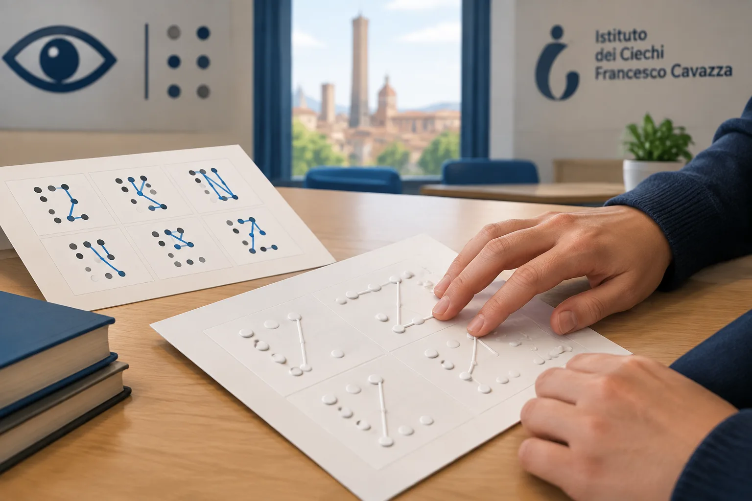 A Bologna 'Brilla', il metodo che rende visibile il Braille
