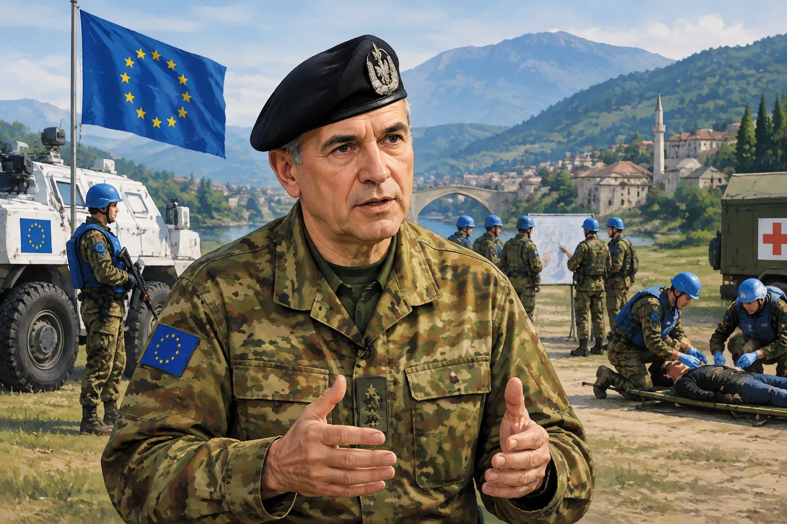 Il generale Camporini sul ruolo di Eufor in Bosnia: addestramento e peacekeeping