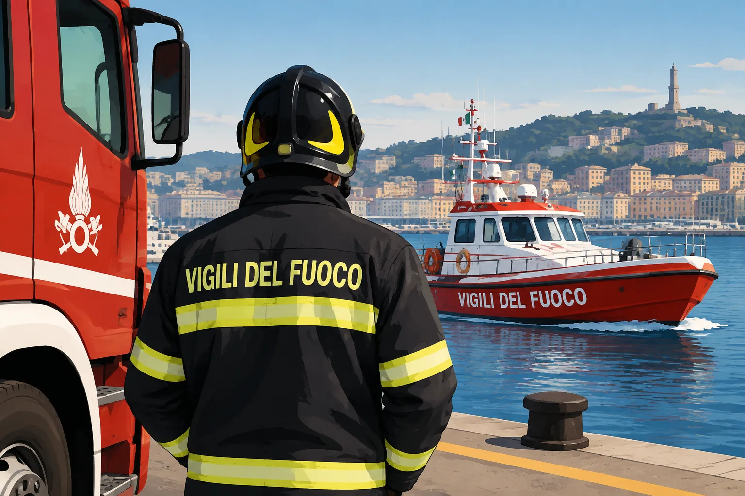 Vigili del Fuoco, la Fp Cgil segnala carenze e avverte sul soccorso marittimo a Genova