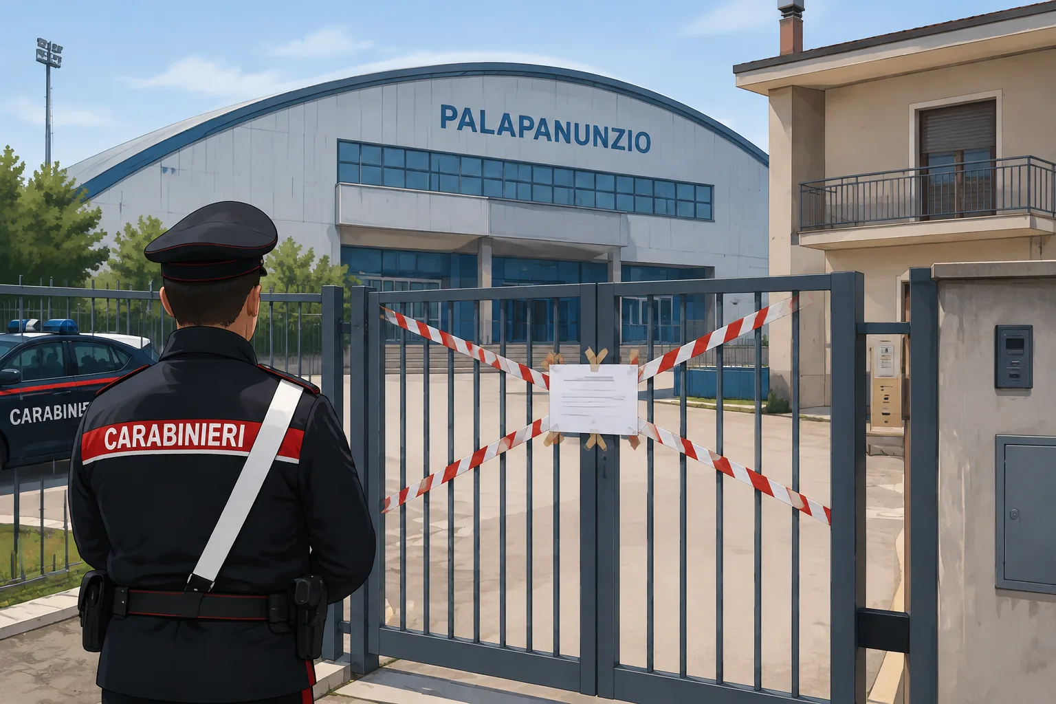 Sequestrato il PalaPanunzio di Molfetta: sei indagati per presunta occupazione abusiva e mancati pagamenti