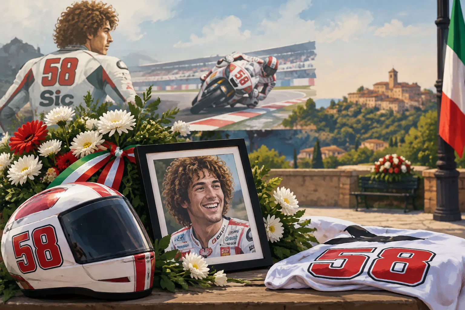 Quindici anni senza Marco Simoncelli: il ricordo del 'Sic' resta vivo