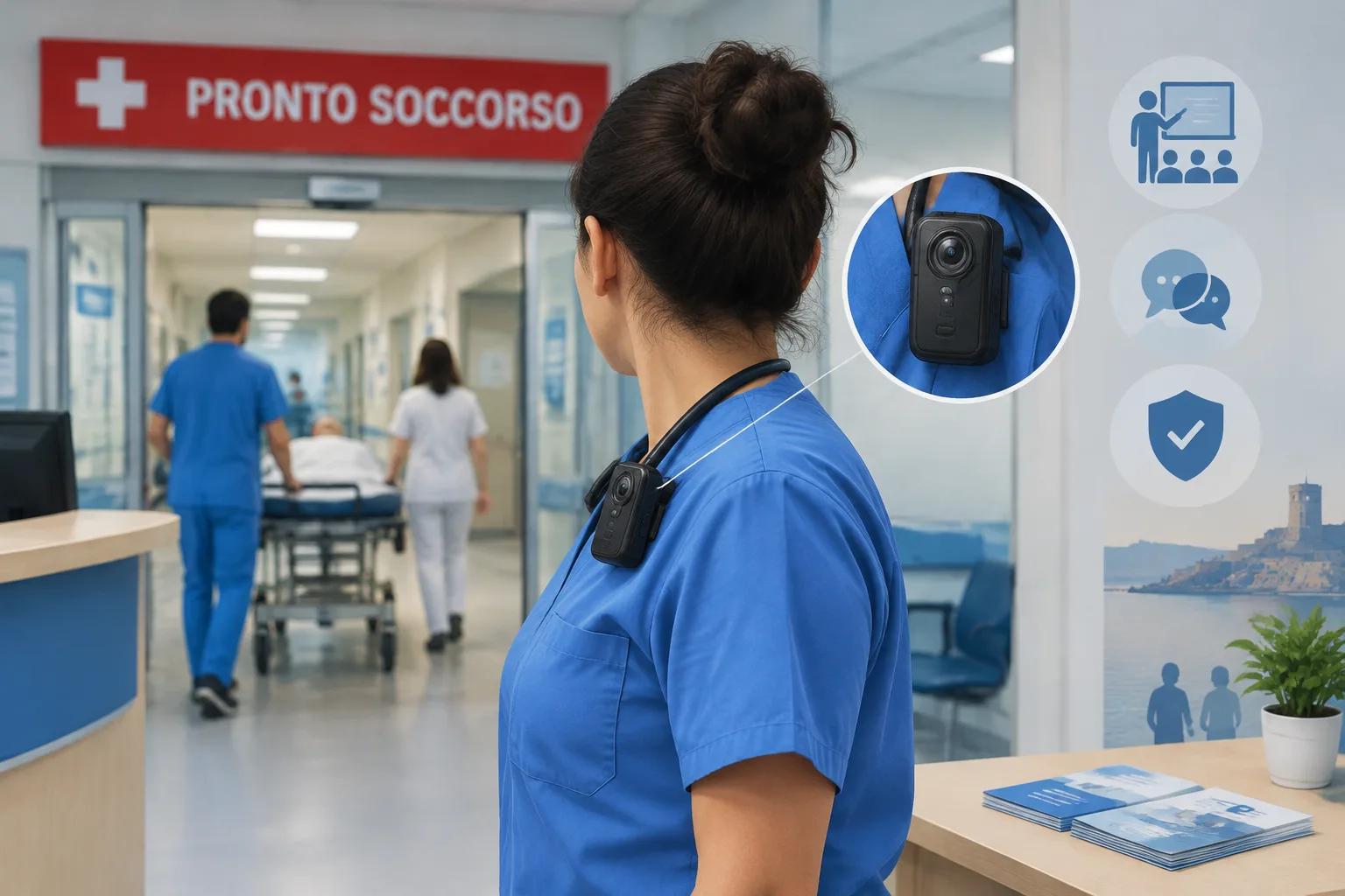 Opi Siracusa propone bodycam e un percorso condiviso per contrastare le aggressioni in ospedale