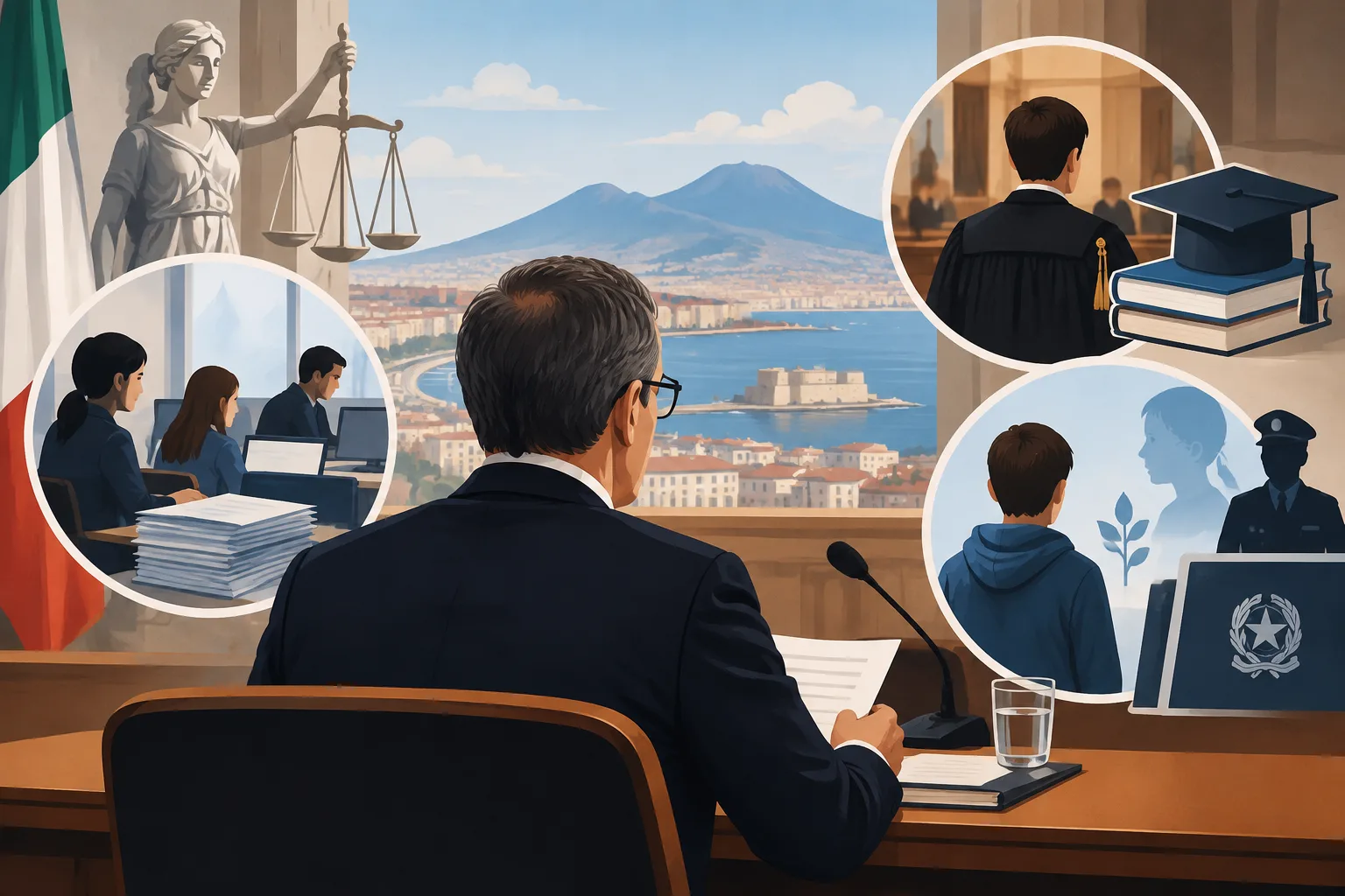 Policastro chiede la stabilizzazione del personale dell'Ufficio per il processo e garanzie per la giustizia minorile