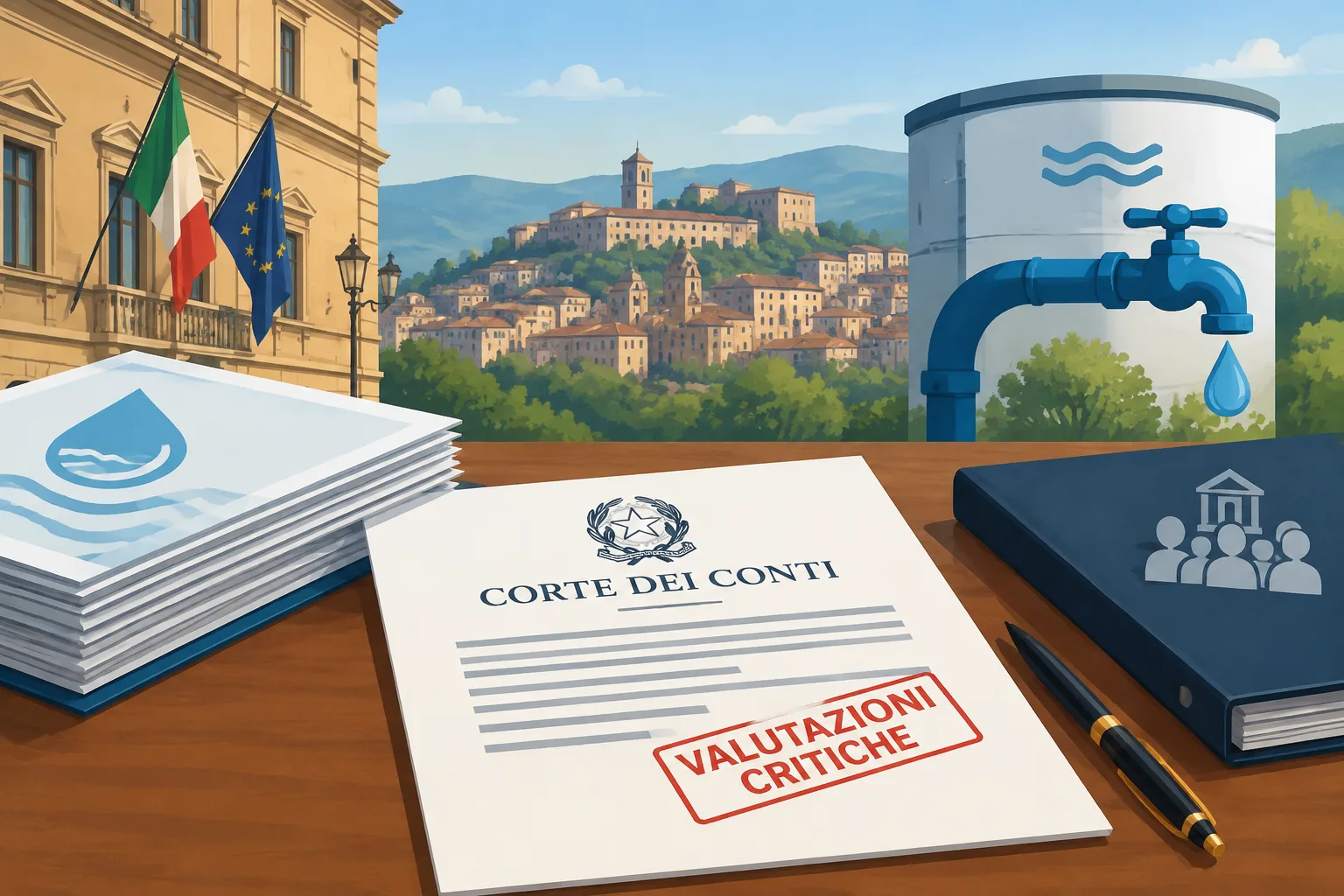Sannio Acque, l’opposizione di Benevento: «Corte dei Conti critica il progetto; incarichi già assegnati»