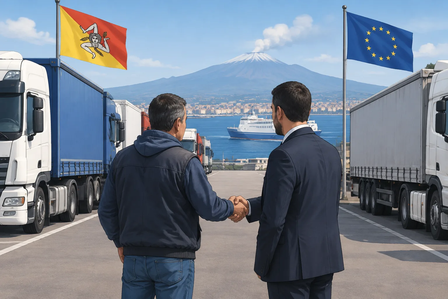 Autotrasportatori siciliani revocano il fermo dopo l’intesa col ministro Salvini