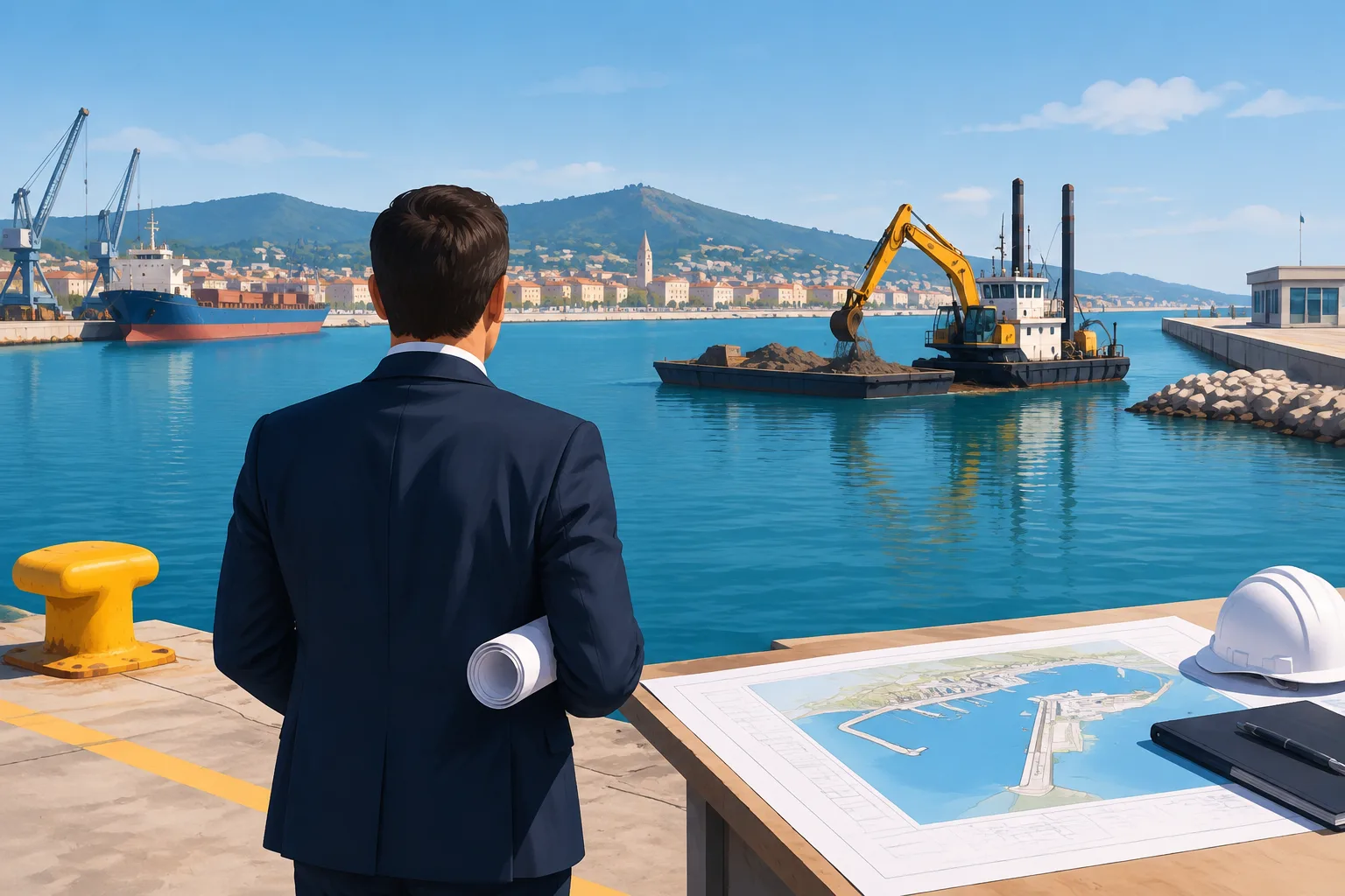 Porto di Pesaro: contratto per dragaggio e cassa di colmata entro giugno 2027