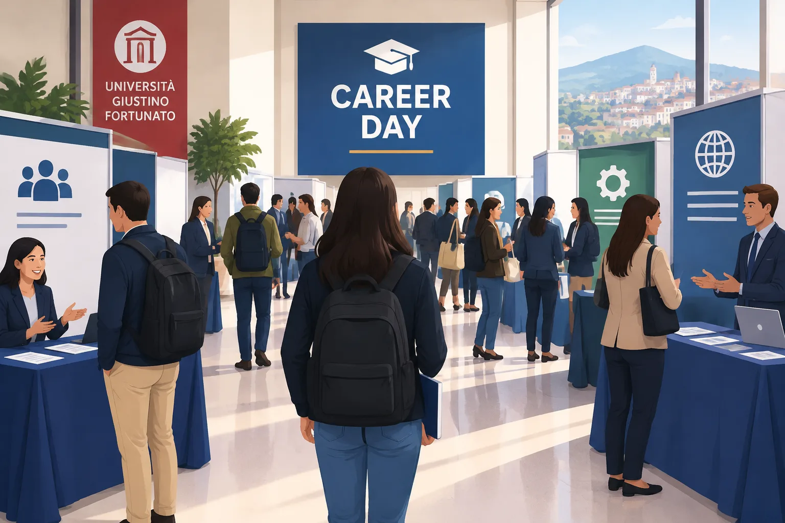 Career Day all’UniFortunato il 23 ottobre: sessanta aziende in cerca di profili a Benevento