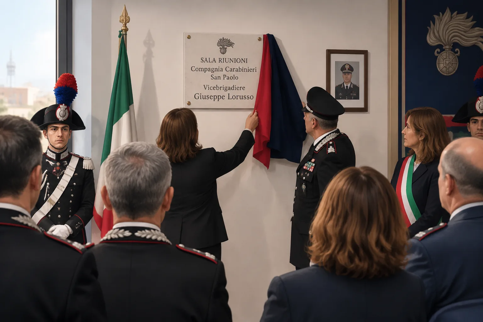 A Bari la sala della Compagnia Carabinieri San Paolo intitolata al vicebrigadiere Giuseppe Lorusso