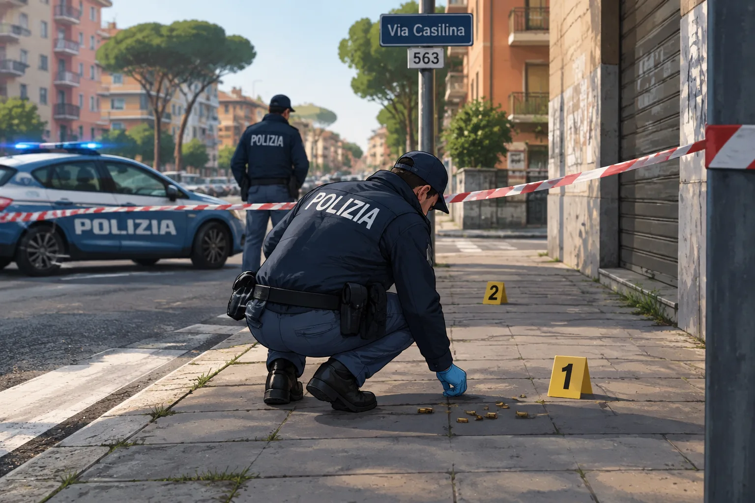 Spari in via Casilina a Torpignattara dopo una rissa: indagini in corso
