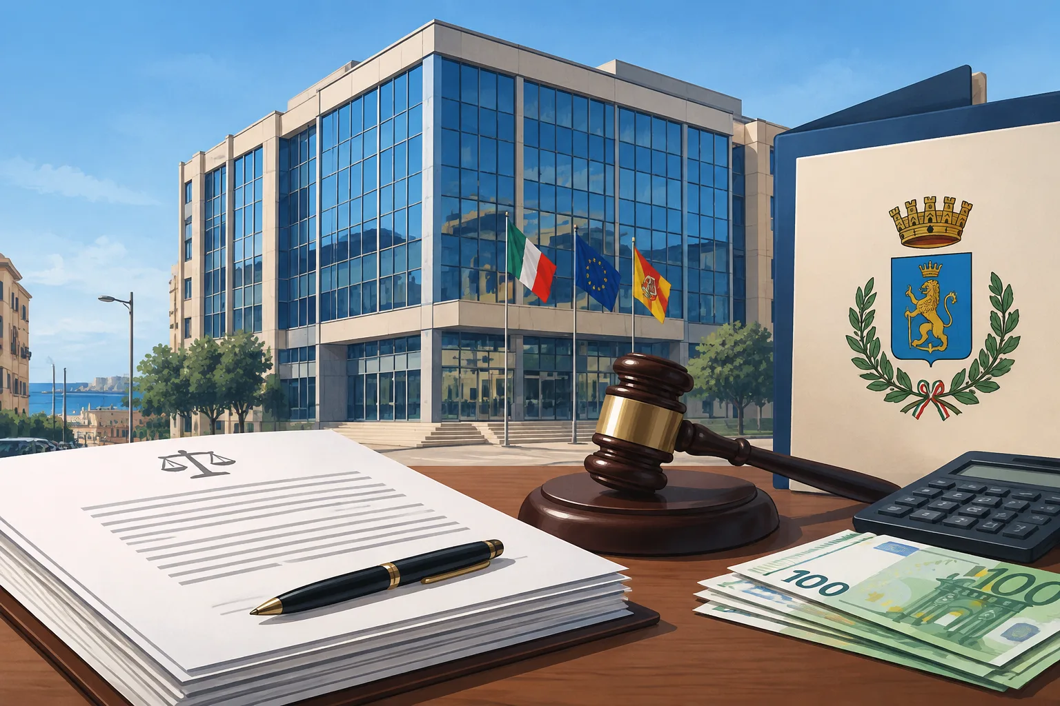 Contenzioso tra Comune di Siracusa e Fin.Imm: decreto ingiuntivo da 106.760,49 euro sul palazzo di via Brenta