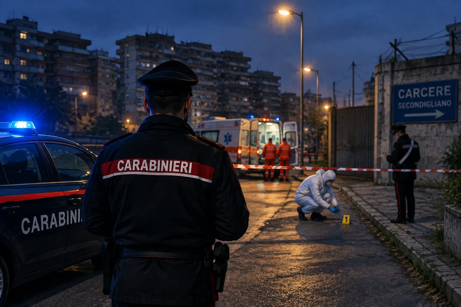 Ucciso a Scampia mentre rientrava in carcere: vittima Alessandro Uccello, 57 anni