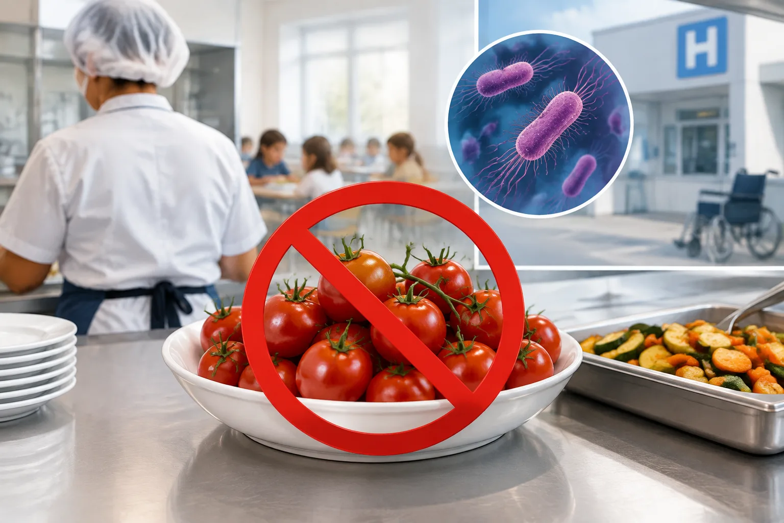 Salmonella: Regione Puglia sospende l'uso di pomodori crudi nelle mense, misura valida anche per i Comuni come Bari