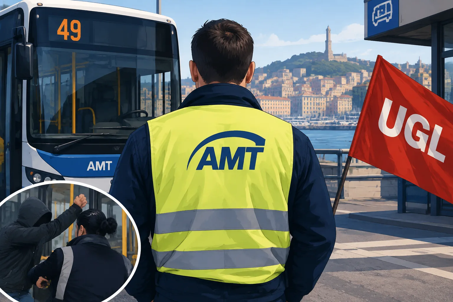 Ugl: quattro ore di sciopero il 21 ottobre dopo due aggressioni al personale Amt