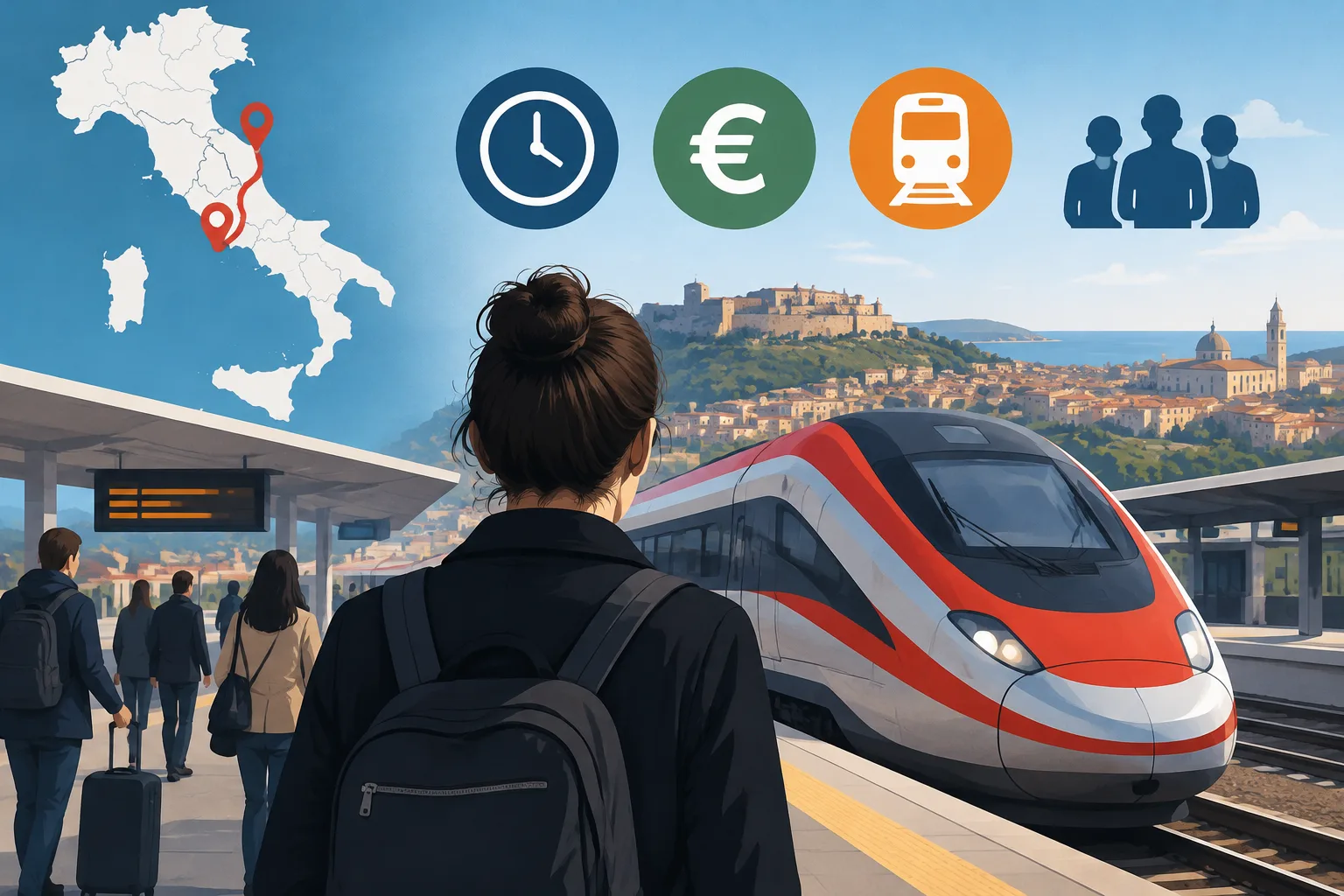 Uil Marche: collegamento Ancona–Roma penalizza le Marche, richiesta una vertenza regionale