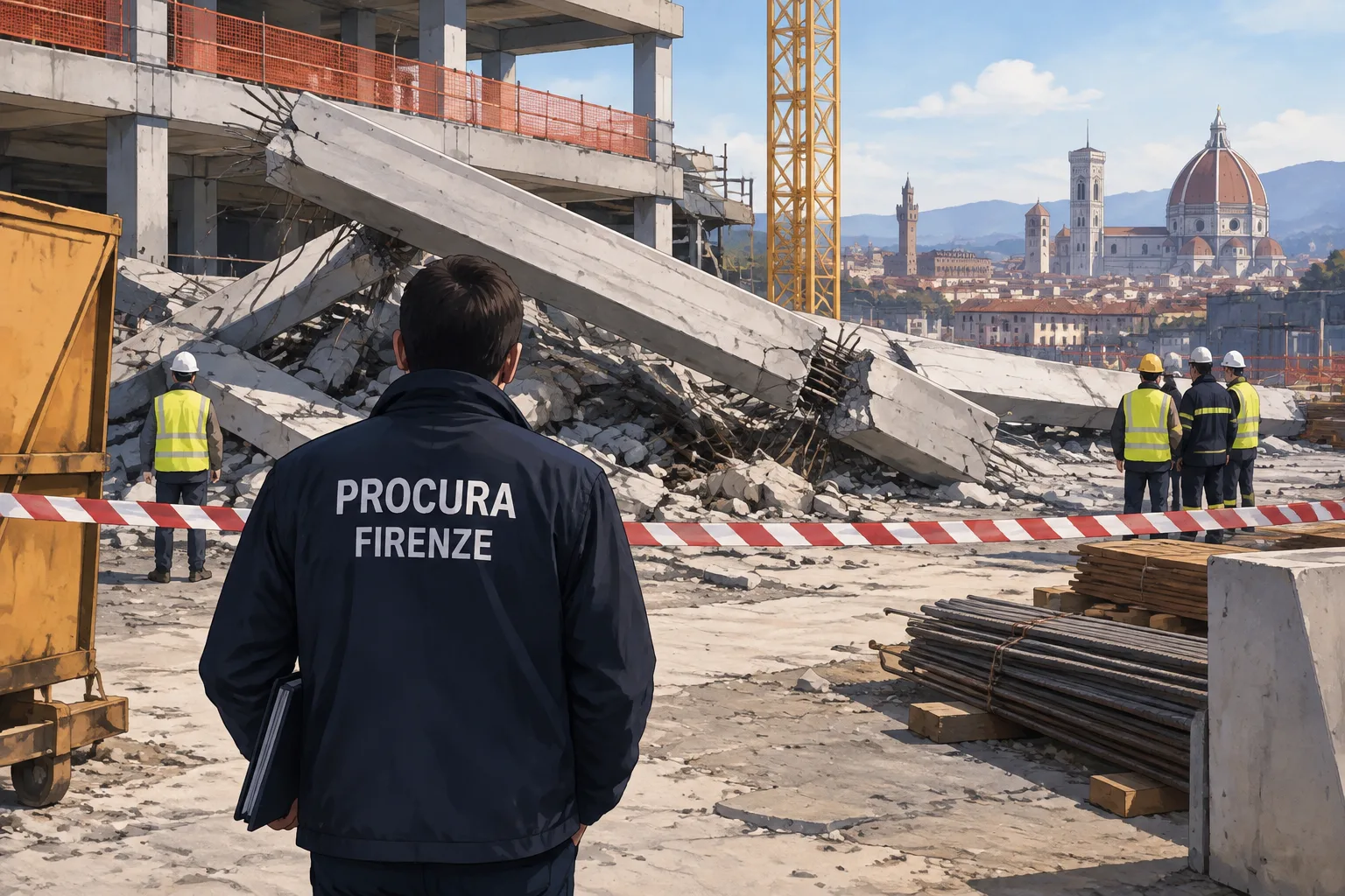 Crollo in via Mariti: Procura chiede il rinvio a giudizio per cinque persone e tre società