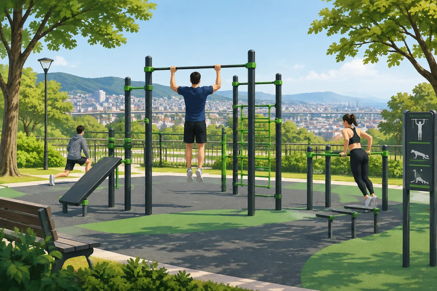 Giardini San Biagio, via libera al progetto per un'area fitness gratuita all'aperto