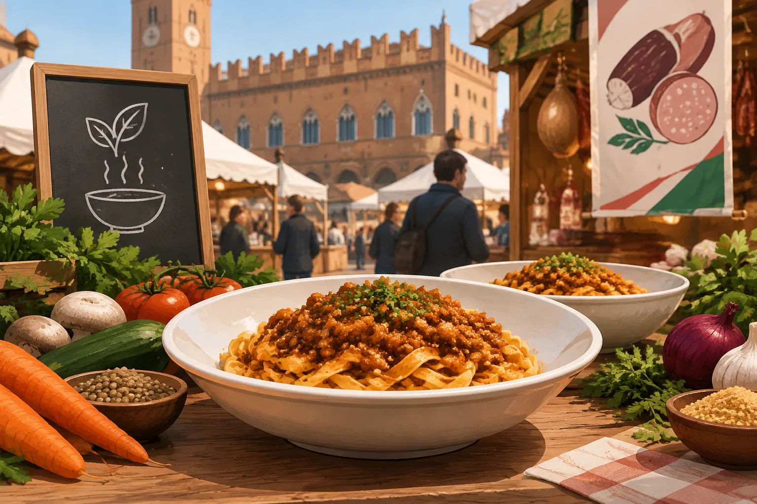 Ragù vegano debutta alla festa dei salsamentari per i 150 anni della Mutua