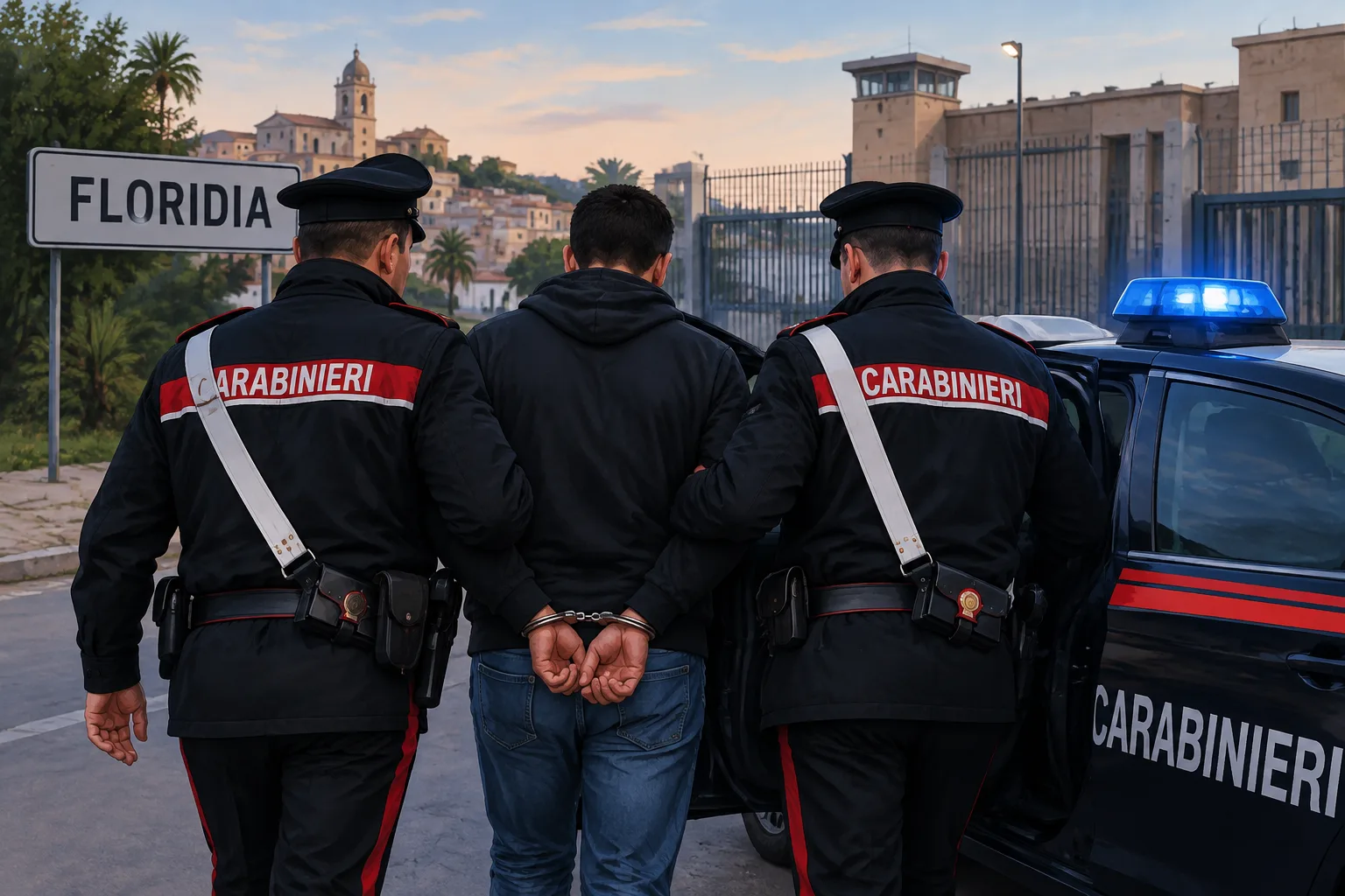 Floridia, arrestato un 32enne in relazione alla morte di un 44enne: misura cautelare per omicidio preterintenzionale