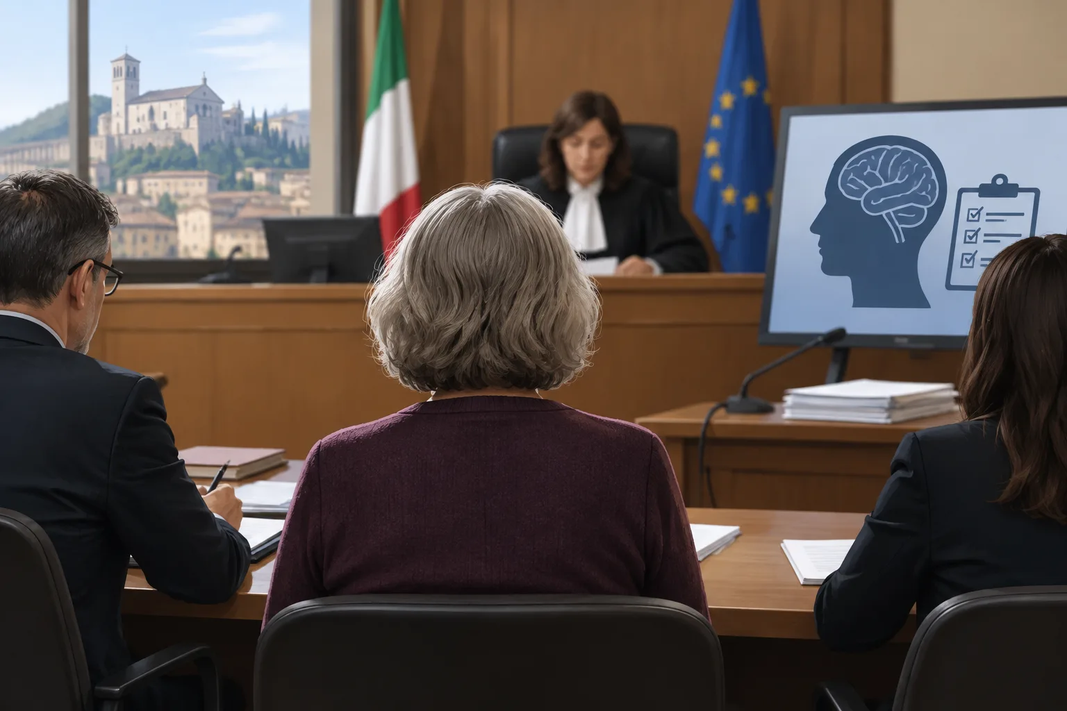 Perizia psichiatrica disposta per la 67enne di Assisi accusata di minacce alla vicina