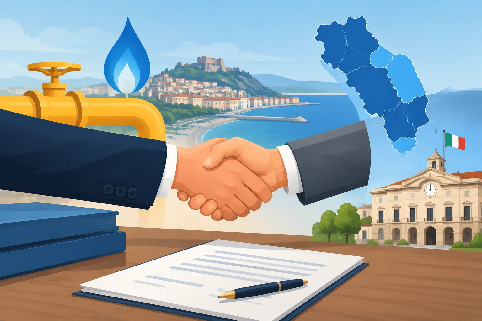 Estra Energie si aggiudica la fornitura di gas per le amministrazioni della Marche