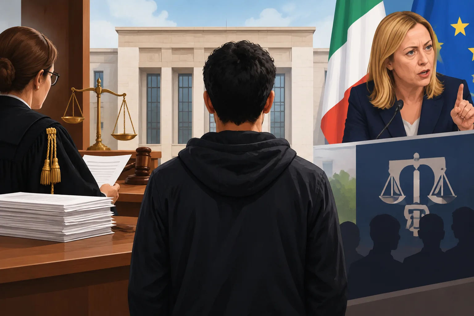 Siher scarcerato: la gip esclude l'istigazione e parla di disobbedienza civile