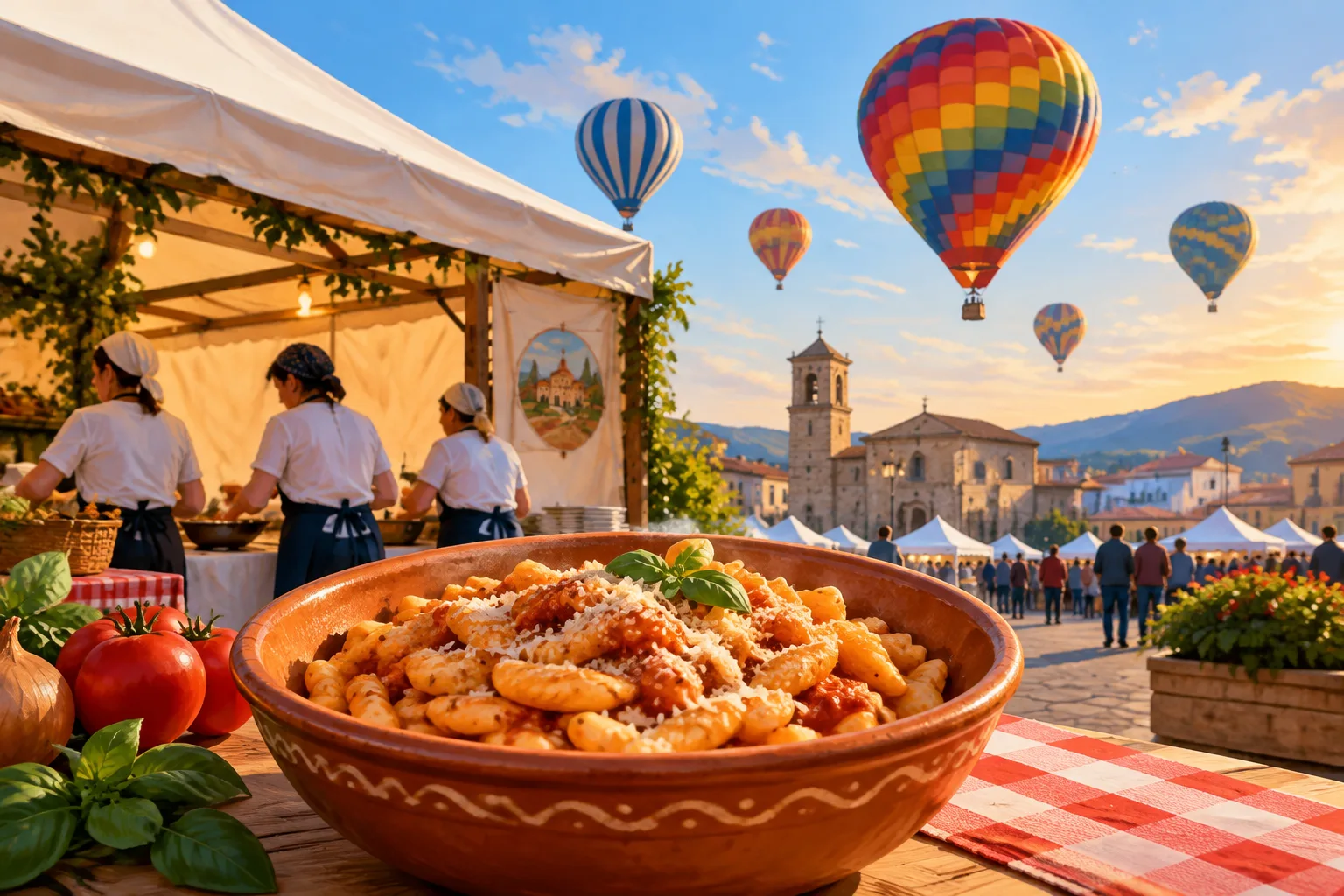 I Cecatielli di Paupisi a Fragneto Monforte: tre giorni al Balloon Festival (9-11 ottobre)