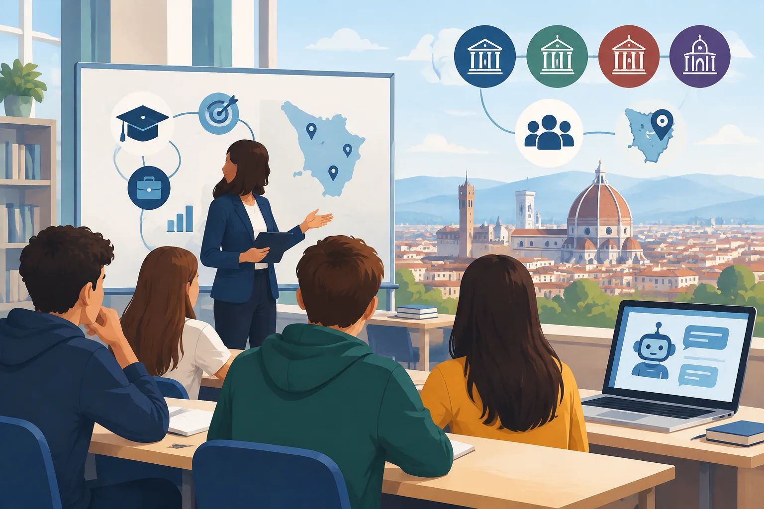 PONTE: le università toscane e le scuole lanciano un progetto di orientamento con il coinvolgimento dell’Ateneo fiorentino