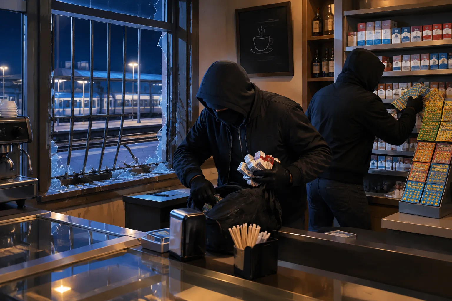 Raid notturno al bar della stazione di Rovato: via sigarette e Gratta e Vinci