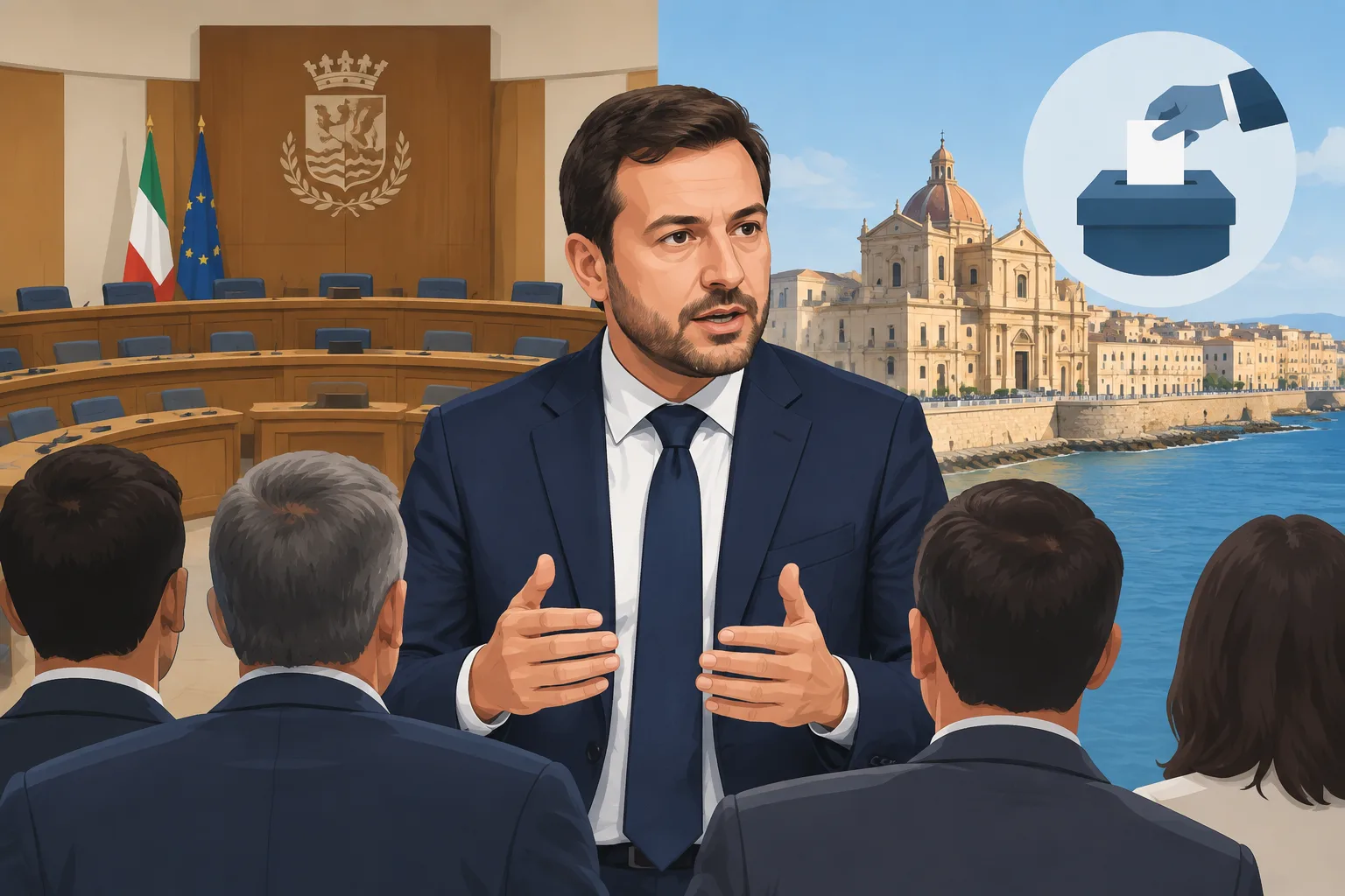 Cannata: centrodestra compatto sulla sfiducia, appello a Grande Sicilia‑Mpa