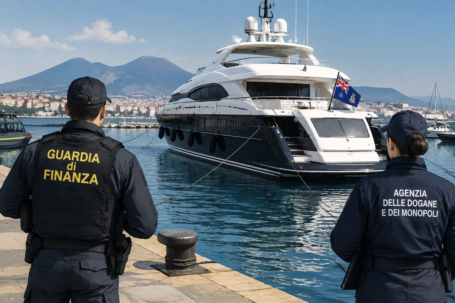 Sequestrato a Torre Annunziata uno yacht da 2,6 milioni: indagine su presunta evasione di 572mila euro