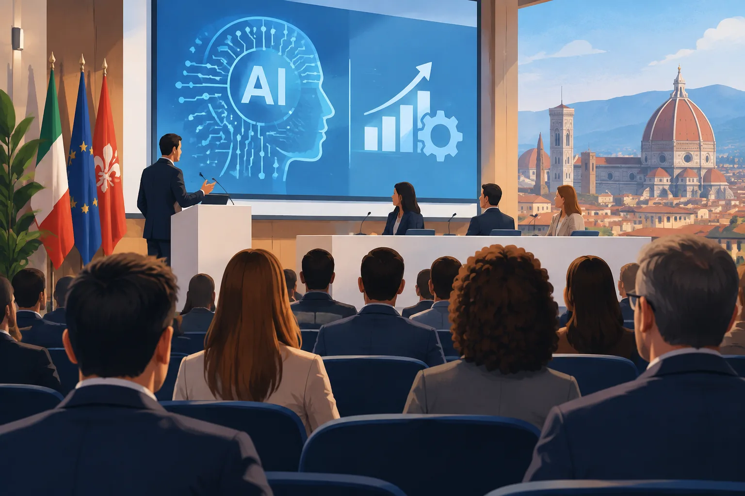 Regione annuncia 100-110 milioni per imprese e intelligenza artificiale, bandi in arrivo dopo il convegno a Firenze