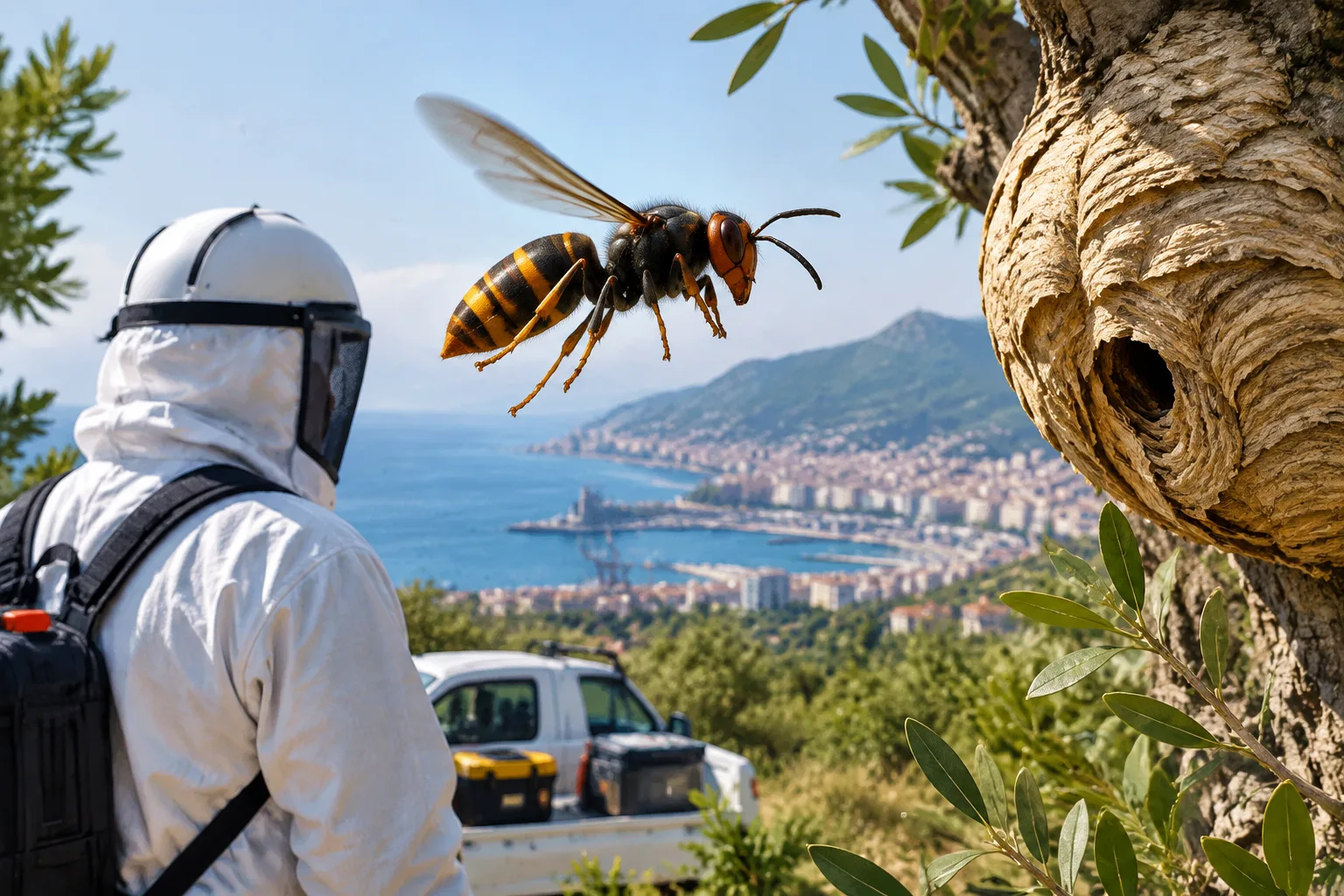 Vespa velutina: in Liguria 6.360 interventi e oltre 5.000 nidi neutralizzati, stanziati 50.000 euro per il 2026