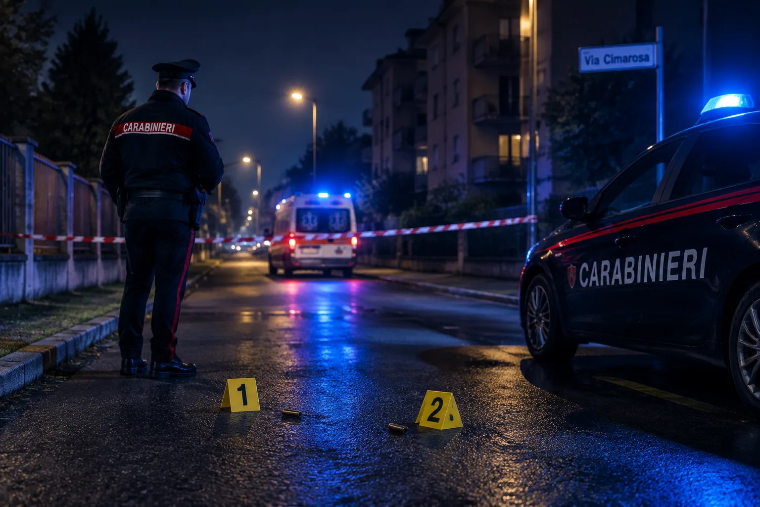 Due colpi alla schiena: 30enne gravemente ferito a Pioltello